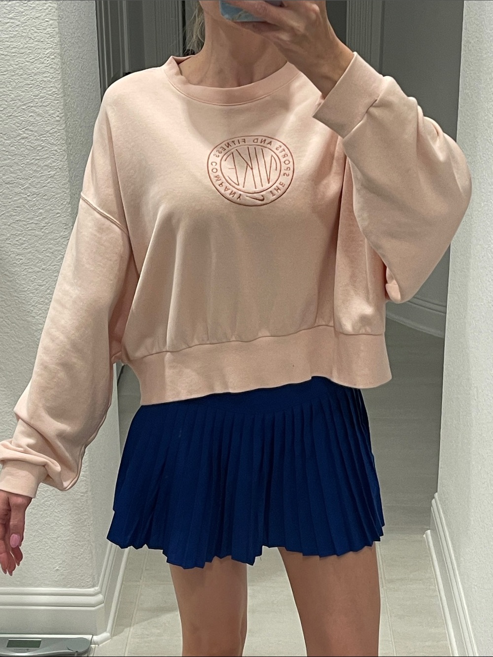 Nike Blush Pink Sweatshirt